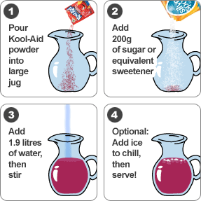 Kool-Aid directions