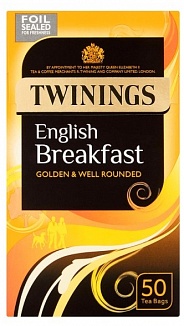 Twinings English Breakfast 50 Pack (4 x 125g)