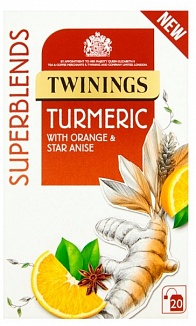 Twinings Superblends Turmeric (4 x 40g)