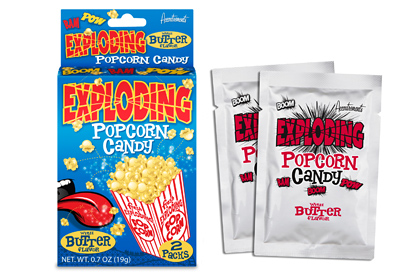 Exploding Popcorn Candy