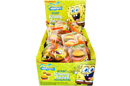 Spongebob Squarepants Giant Krabby Patties (Box of 36)