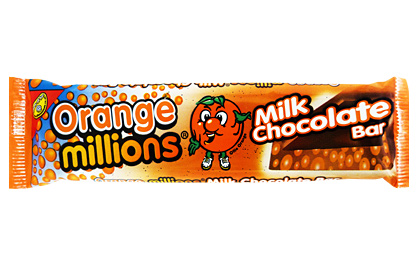 Orange Millions Chocolate Bars (Box of 12)