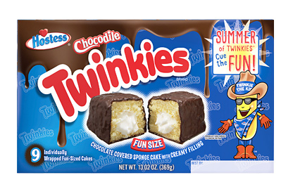 Hostess Chocodile Twinkies (box of 9)