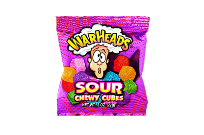 Warheads Sour Chewy Cubes (Mini)