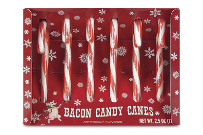 Bacon Candy Canes