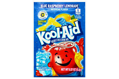 Blue Raspberry Lemonade Kool-Aid (Box of 48)