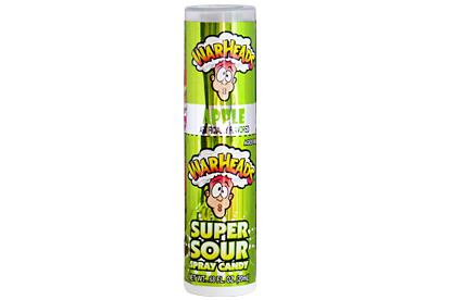 Warheads Apple Super Sour Spray Candy