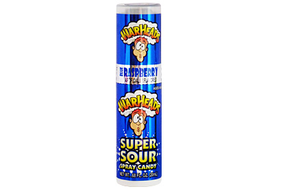 Warheads Blue Raspberry Super Sour Spray Candy