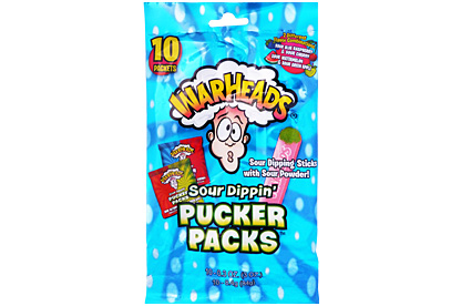 Warheads Sour Dippin’ Pucker Packs (12 x 10ct)