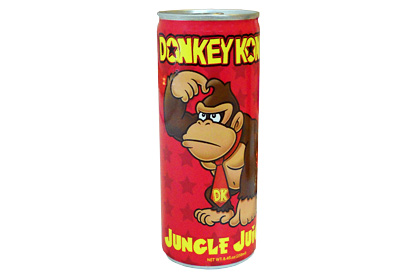 Donkey Kong Jungle Juice Energy Drink