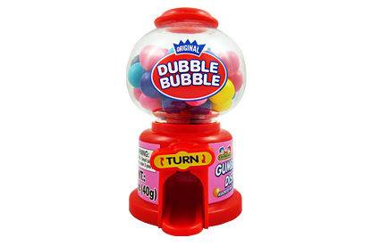 Dubble Bubble Gumball Dispensers (Box of 12)
