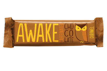 Awake Caffeinated Milk Chocolate and Caramel Bar