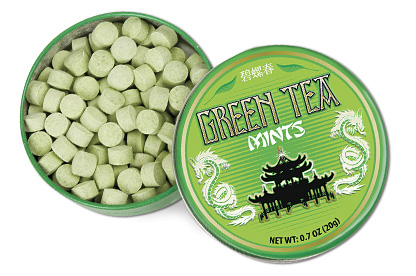 Green Tea Mints (Box of 36)