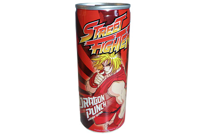 Street Fighter Dragon Punch Energy Drink