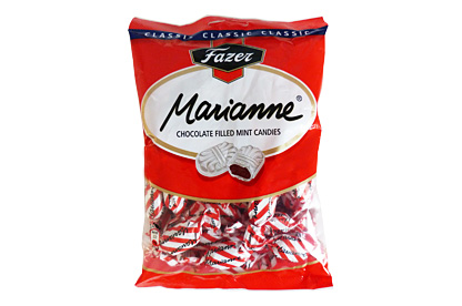 Fazer Marianne Chocolate Filled Mints (220g)