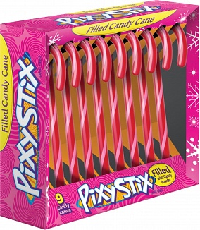 Pixy Stix Filled Candy Canes (9ct)