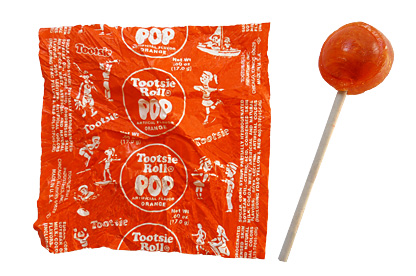 Orange Tootsie Pop