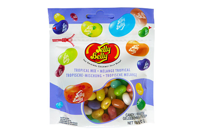 Jelly Belly Tropical Mix Flavours Bag (100g)