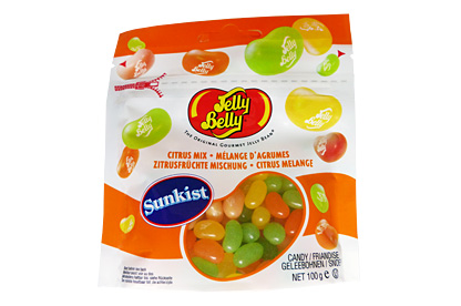 Jelly Belly Sunkist Citrus Mix Bag (100g)