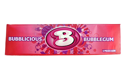 Bubble Gum Bubblicious (8 x 18ct)