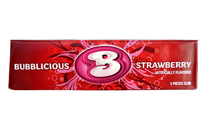Strawberry Bubblicious (Box of 18)