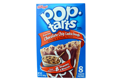 Frosted Chocolate Chip Cookie Dough Pop-Tarts