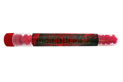 Caffeinated Dried Blood Drops