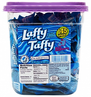 Blue Raspberry Laffy Taffy Minis (145ct tub)