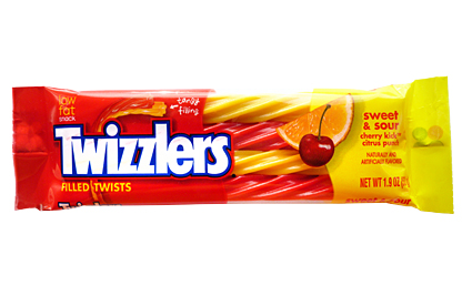 Twizzlers Sweet & Sour Filled Twists