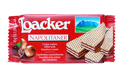 Loacker Hazelnut Cream Wafers