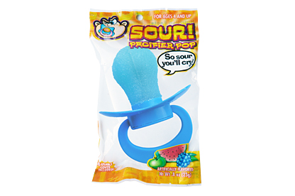 Blue Raspberry Sour Pacifier Pop