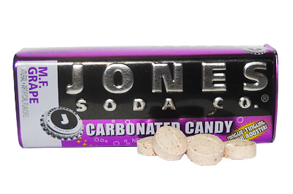 Jones M.F. Grape Carbonated Candy