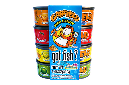 Garfield "Got Fish?" Candy (4-pack)