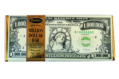 Million Dollar Chocolate Bar (Box of 12)
