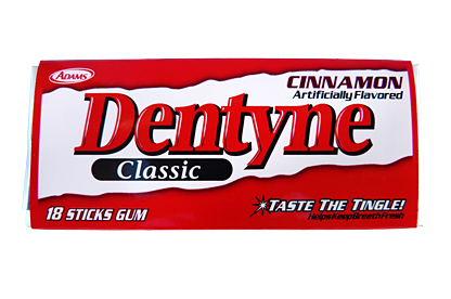 Dentyne Cinnamon Gum (Box of 12)