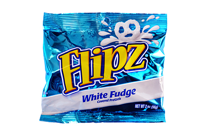 White Fudge Pretzel Flipz