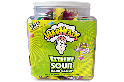 Warheads Tub (240pcs)