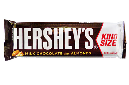 Hershey's Milk Chocolate with Almonds (King Size) (Box of 18)