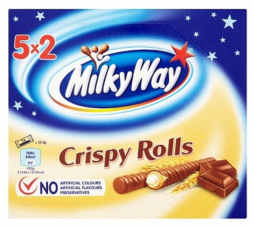Milkyway Crispy Rolls 5pk (13 x 120g)