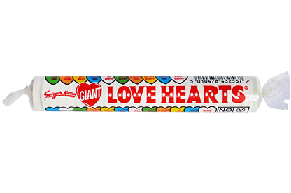 Love Hearts Giant Roll (Box of 24)