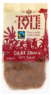 Tate & Lyle Cane Sugar Fairtrade Dark Brown (10 x 500g)