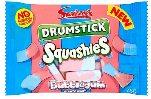 Swizzels Squashies Drumstick Bubblegum (24 x 45g)