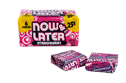 Now & Later Strawberry (6 pcs)