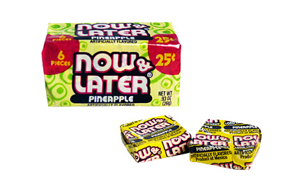 Now & Later Pineapple (6 pcs)