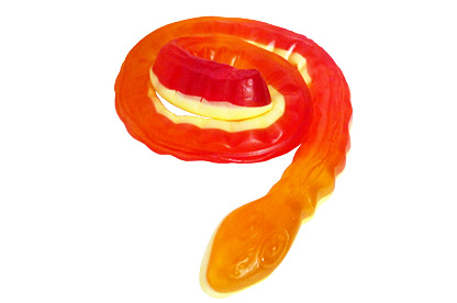 Yellow Belly Gummy Snake (single)