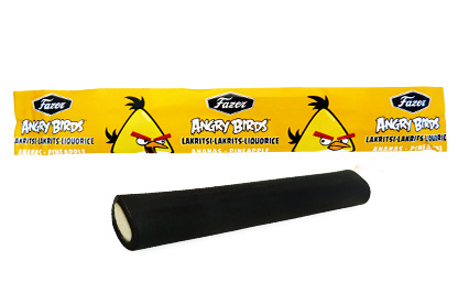 Angry Birds Pineapple Filled Liquorice Stick