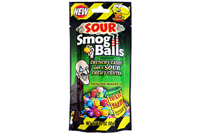 Toxic Waste Sour Smog Balls (Box of 12)