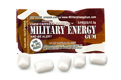 Cinnamon Military Energy Gum