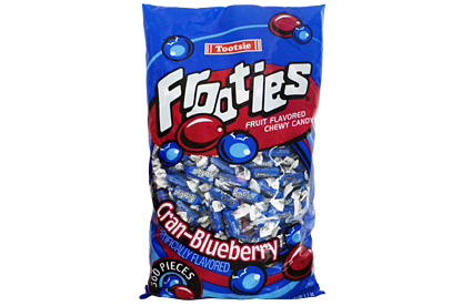 Cran-Blueberry Tootsie Frooties 360ct (1.1kg) Bag