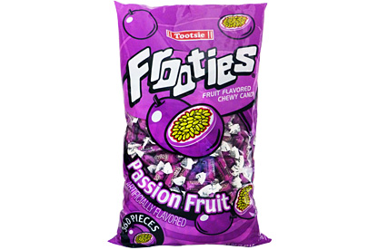 Passion Fruit Tootsie Frooties 360ct (1.1kg) Bag